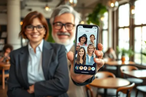 app de namoro 40+