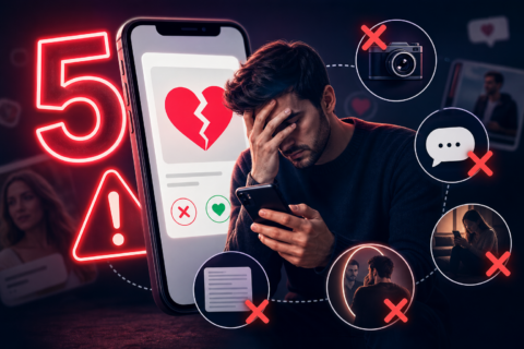 5 erreurs fréquentes sur les applications de rencontres qui sabotent vos débuts de relation