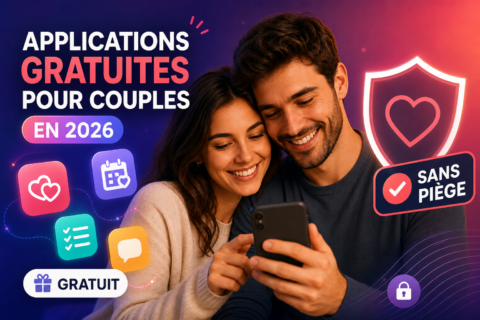 Applications gratuites pour couples en 2026 : notre sélection sans piège
