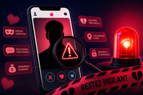Comment détecter les signaux d'alarme sur une application de rencontre