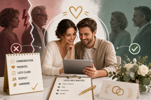 Comment établir une liste des invités de mariage sans conflits familiaux