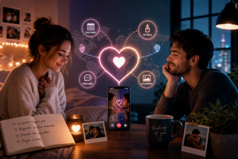Comment maintenir la connexion émotionnelle dans un couple à distance : routines, rituels et outils concrets