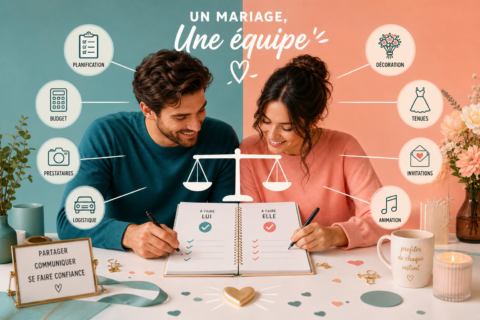 Comment répartir les tâches d'organisation de mariage de façon équitable entre les partenaires